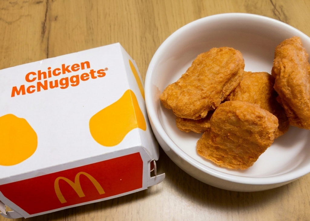 マクドナルドのナゲット